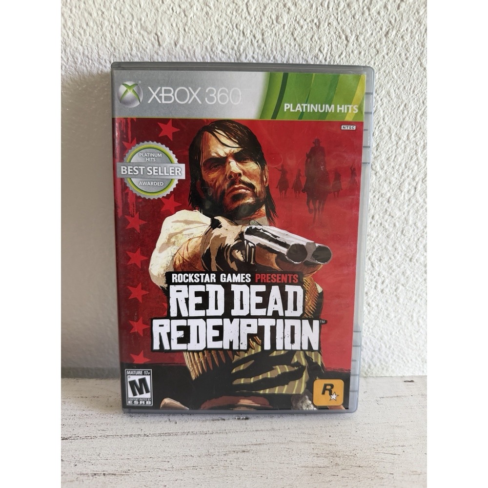 Red Dead Redemption (Microsoft Xbox 360, 2010) Platinum Hits